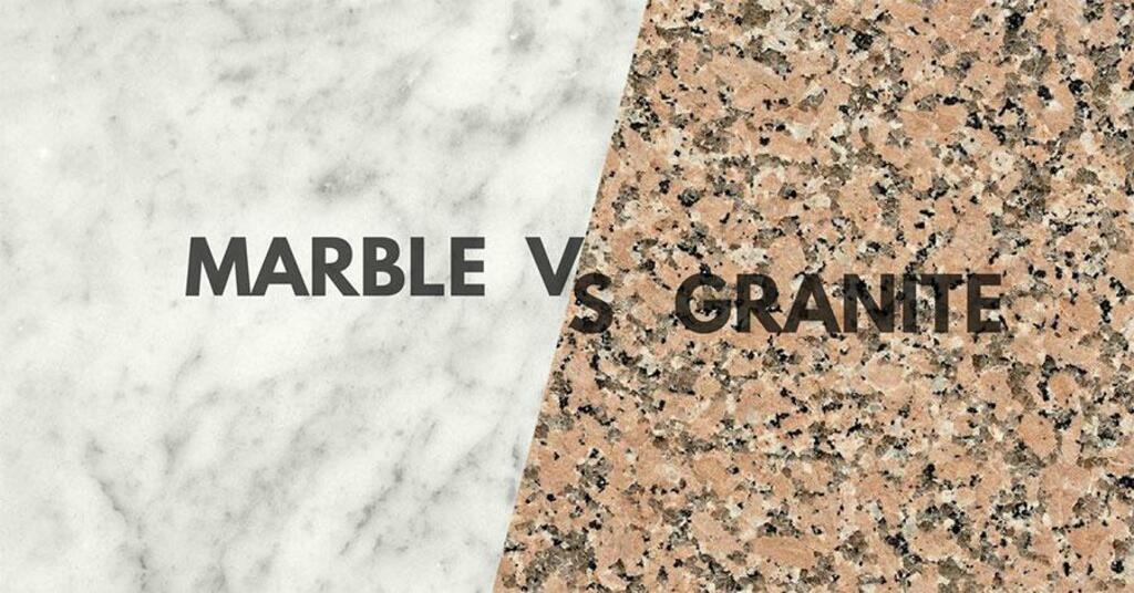 Are marble and granite the same ?